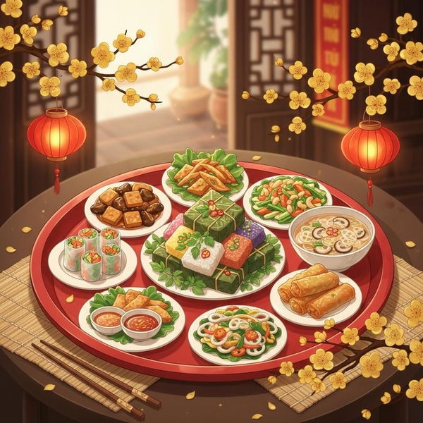 Những Món Ăn Chay Thay Thế Cho Mâm Cỗ Tết Đủ Dinh Dưỡng