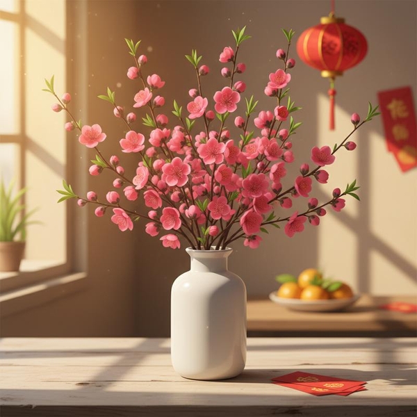 Bí Quyết Giữ Hoa Đào Tươi Lâu Hơn 2 Tuần