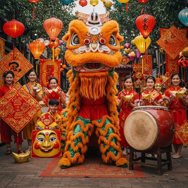 Trang Phục Múa Lân: Hòa Quyện Nghệ Thuật và Văn Hóa