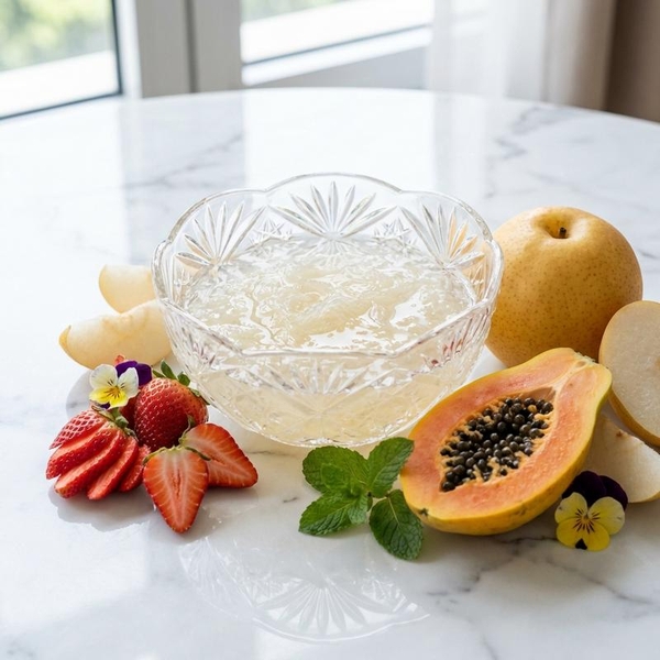 Sáng Tạo Các Món Tráng Miệng Từ Yến Sào Và Trái Cây Tươi Bổ Dưỡng