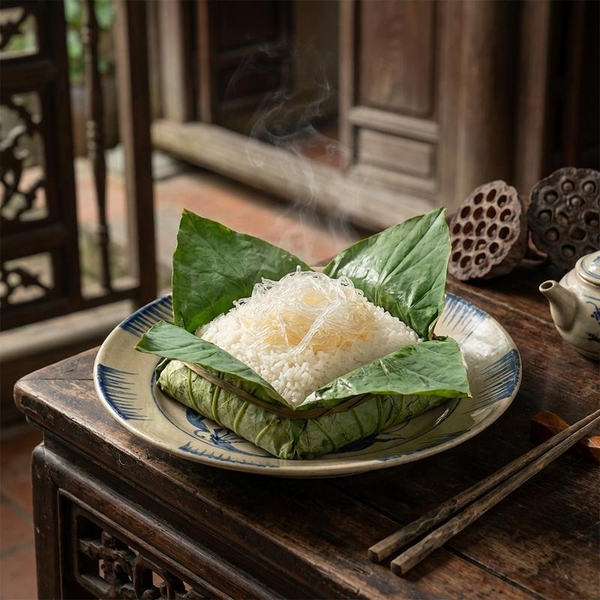 Cơm Hấp Tổ Yến Lá Sen: Nghệ Thuật Ẩm Thực Cung Đình Tinh Tế