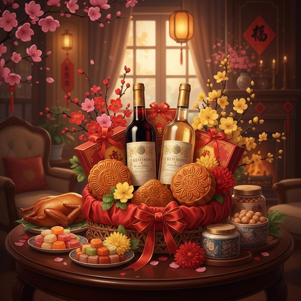 Phân Loại & Ý Nghĩa Rượu Vang Trong Giỏ Quà Tết: Lựa Chọn Đẳng Cấp, Gửi Gắm Tri Ân