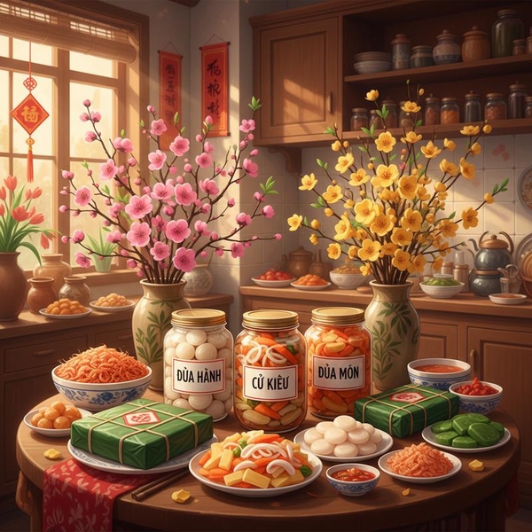 So sánh các loại dưa hành, củ kiệu, dưa món: Hương vị Tết ba miền & bí quyết muối nhanh