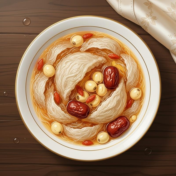 Bí Quyết Chưng Yến Táo Đỏ Kỷ Tử Hạt Sen: Liều Thuốc Vàng Cho Giấc Ngủ