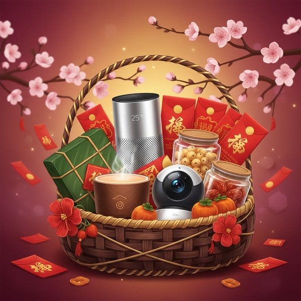 Giỏ Quà Tết 2026 Trending: Sản Phẩm Công Nghệ & Smart Home Đẳng Cấp