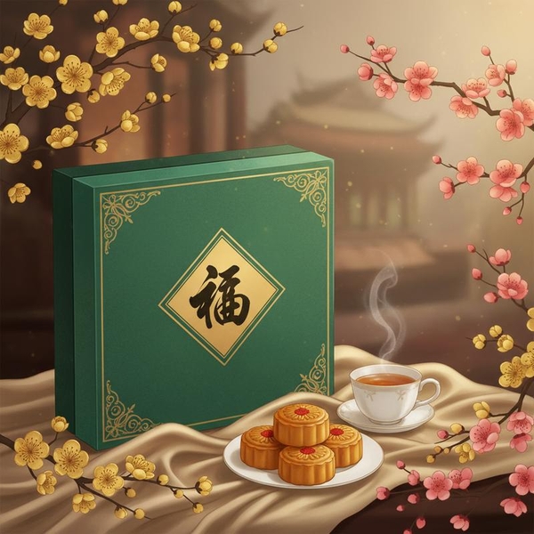 Phân Tích Ý Nghĩa Phong Thủy Hộp Quà Tết Màu Xanh Lục Cho Người Mệnh Mộc