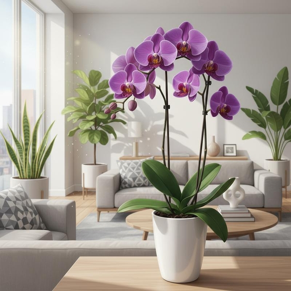 Lan Hồ Điệp Màu Tím: Ý Nghĩa Phong Thủy Trong Nhà Hiện Đại