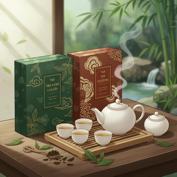 Khám Phá Các Loại Trà Xanh, Trà Oolong Cao Cấp Dành Tặng Quý Giá
