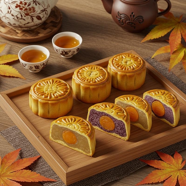 Cách Làm Nhân Bánh Trung Thu Đậu Xanh, Khoai Môn, Hạt Sen: Tinh Hoa Trong Từng Lớp Bánh