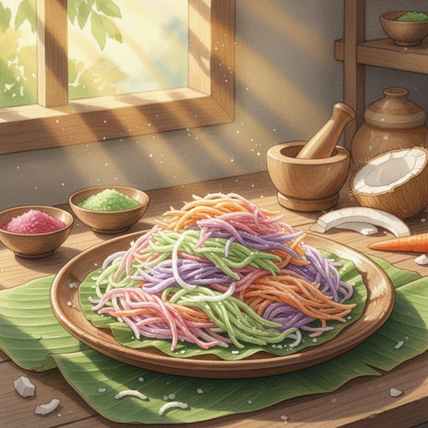 Bí Quyết Làm Mứt Dừa Sợi Non Dẻo, Không Chảy Đường & An Toàn Màu Tự Nhiên