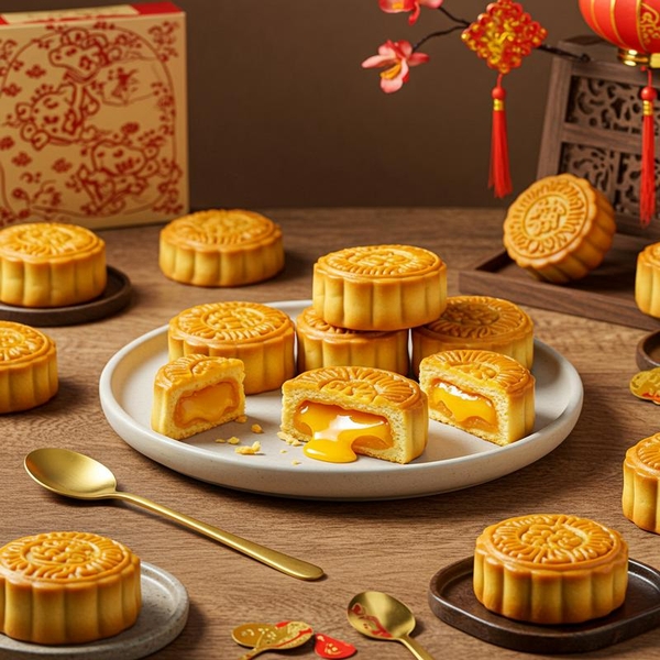 Bánh Trung Thu Lava Phô Mai: Vị Béo Ngậy Quyến Rũ Mọi Thực Khách