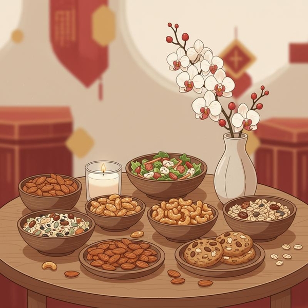 Top 10 Món Ăn Vặt Healthy Từ Các Loại Hạt Hộp Quà Tết