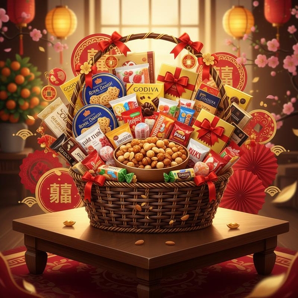 Các Loại Bánh Kẹo Nhập Khẩu Cao Cấp Không Thể Thiếu Trong Giỏ Quà Tết