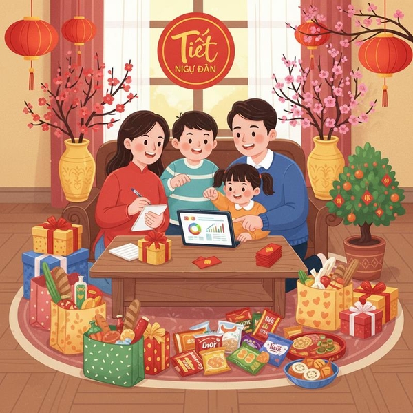 Mẹo Tiết Kiệm Khi Mua Sắm Tết: Săn Sale & Mua Online Thông Minh