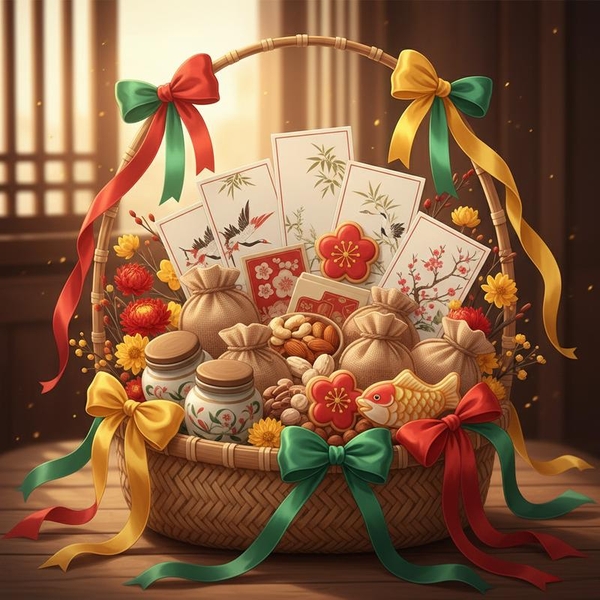 10+ Ý Tưởng Giỏ Quà Tết Handmade Độc Đáo Tặng Bạn Bè & Đồng Nghiệp