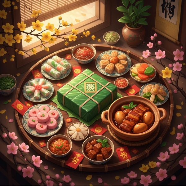 Mâm Cỗ Tết Ba Miền: Tinh Hoa Ẩm Thực và Nét Đẹp Văn Hóa Việt