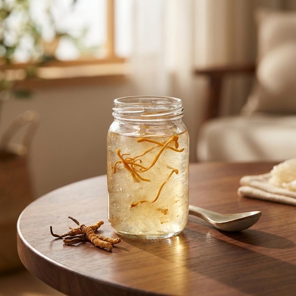 Yến Hũ Chưng Sẵn Kết Hợp Đông Trùng Hạ Thảo: Giải Pháp Phục Hồi Sức Khỏe Cho Người Già