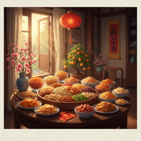 Tổng hợp các loại hạt & snack ăn vặt lành mạnh ngày Tết