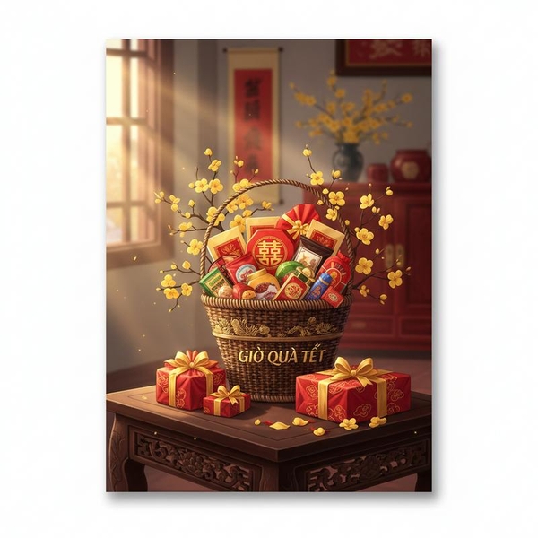 Những điều kiêng kỵ khi tặng và nhận Giỏ quà Tết