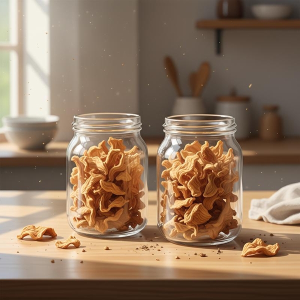 Làm thế nào để bảo quản tối đa vitamin B và D trong nấm mối sấy khô?