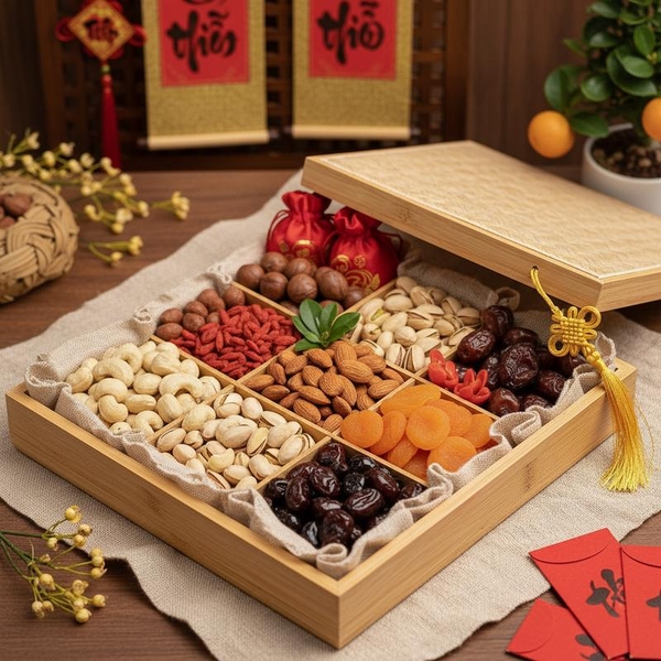 Hạt Dinh Dưỡng Trong Hộp Quà Tết Hữu Cơ: Bí Quyết Lựa Chọn Ngon Và Lành