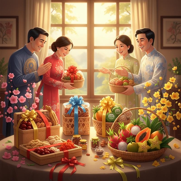 Sự Khác Biệt Trong Quà Tết Healthy Giữa Miền Bắc Và Miền Nam