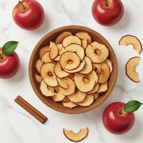 Tuyệt Chiêu Làm Snack Táo Sấy Giòn Rụm Cho Bé Ăn Dặm Tại Nhà