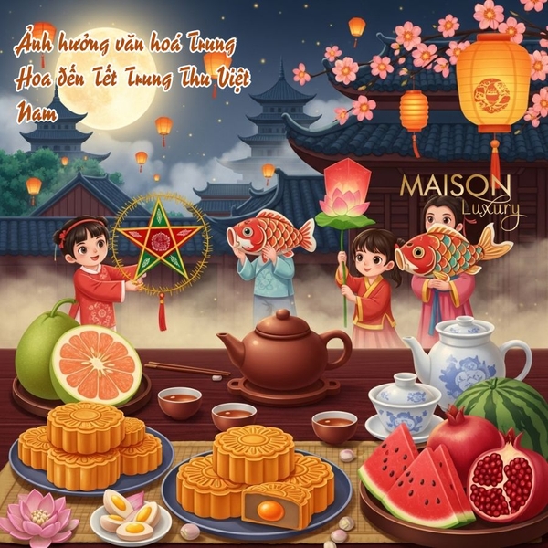 Ảnh hưởng của văn hóa Trung Hoa đến Tết Trung Thu Việt Nam
