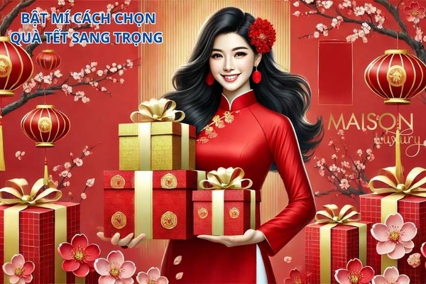 Bật Mí Cách Chọn Quà Tết Sang Trọng: Maison Luxury – Thương Hiệu Dẫn Đầu Với Thiết Kế Hộp Độc Đáo và In Logo 3D