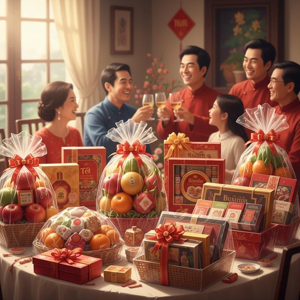 Đánh Giá Ưu Nhược Điểm Khi Mua Giỏ Quà Tết Online vs Trực Tiếp