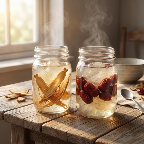 Yến Hũ Vị Nhân Sâm Và Yến Hũ Vị Táo Đỏ: Loại Nào Bồi Bổ Tốt Hơn?