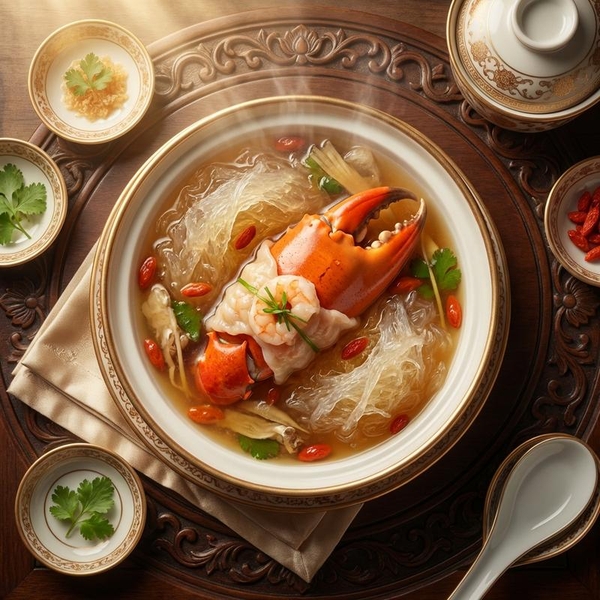 Bí Quyết Nấu Súp Yến Sào Càng Cua Bách Hoa Tuyệt Hảo Cho Gia Đình