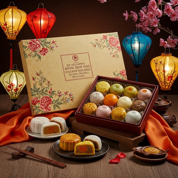 Top 10 Thương Hiệu Bánh Trung Thu Mochi Uy Tín & Chất Lượng
