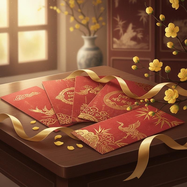 Những mẫu thiệp chúc Tết đơn giản và ý nghĩa gửi đối tác kinh doanh