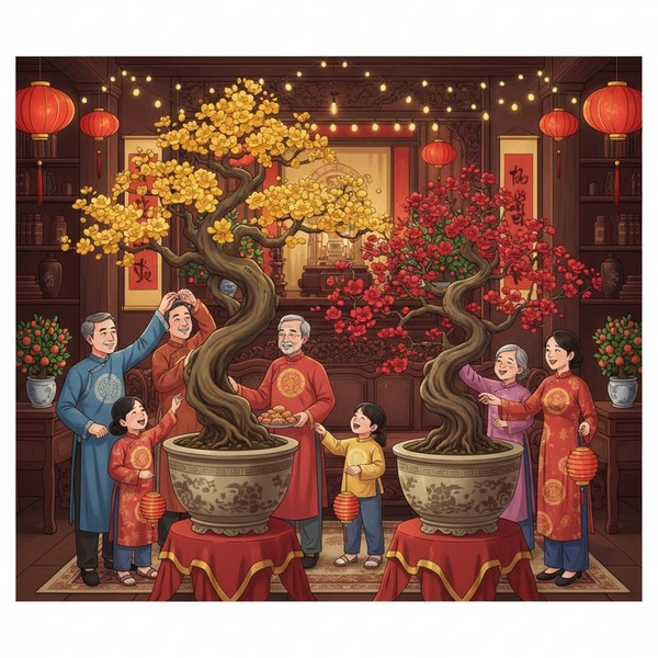 Kinh Nghiệm Thuê Cây Cảnh Lớn: Mai Khủng, Đào Thất Thốn – Lựa Chọn Thông Minh Cho Ngày Tết