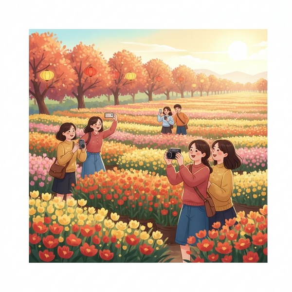 Hướng Dẫn Tham Quan Làng Hoa Sa Đéc & Chợ Hoa Xuân TP.HCM