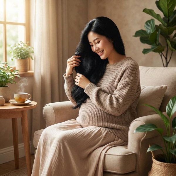 Bí Quyết Ngăn Ngừa Rụng Tóc Thai Kỳ Nhờ Yến Đảo Tự Nhiên