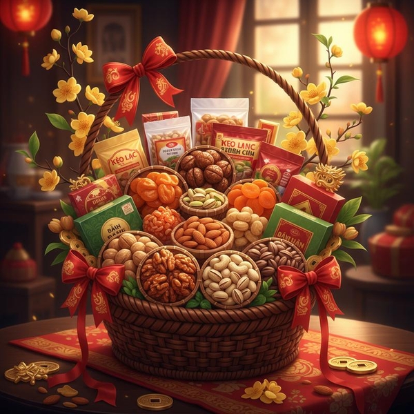 Tổng hợp các loại Hạt Dinh Dưỡng & Đặc sản vùng miền nên có trong giỏ quà Tết