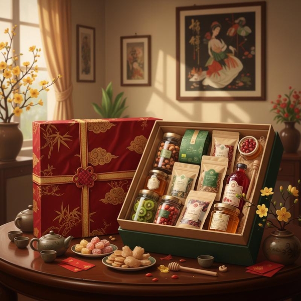 Tiêu Chí Lựa Chọn Quà Tết Healthy Cho Khách VIP: Kết Hợp Logo Thương Hiệu