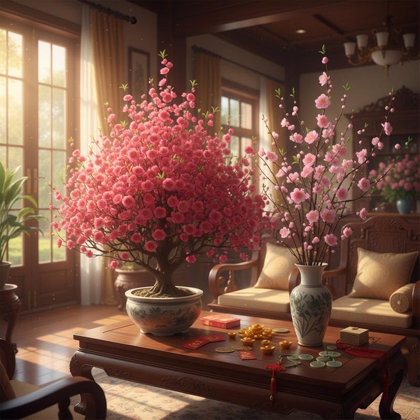 Hoa Đào Bích và Đào Phai: Khám Phá Khác Biệt và Ứng Dụng Phong Thủy