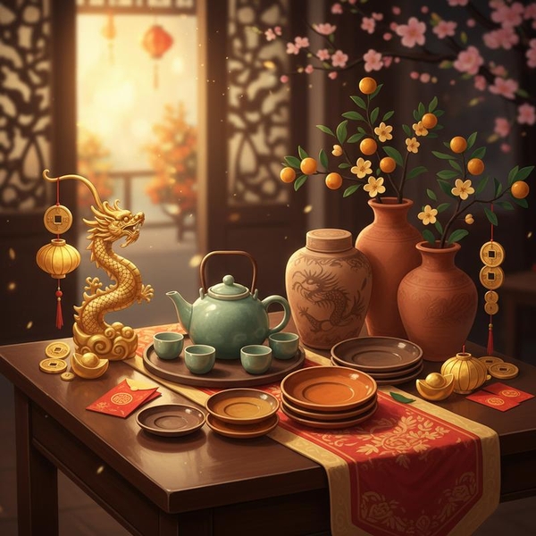 Tại sao Quà Tết Gốm Sứ/Đất Nung Là Lựa Chọn Vàng Cho Người Mệnh Thổ