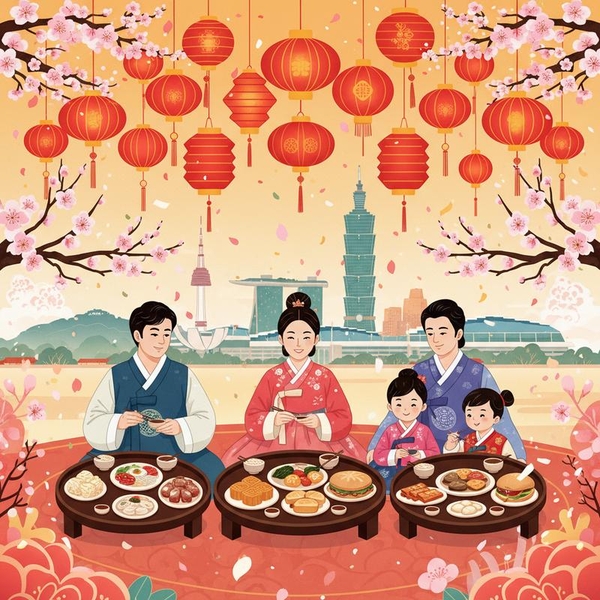 Điểm Đến Châu Á Cùng Đón Tết: Hàn Quốc, Đài Loan, Singapore