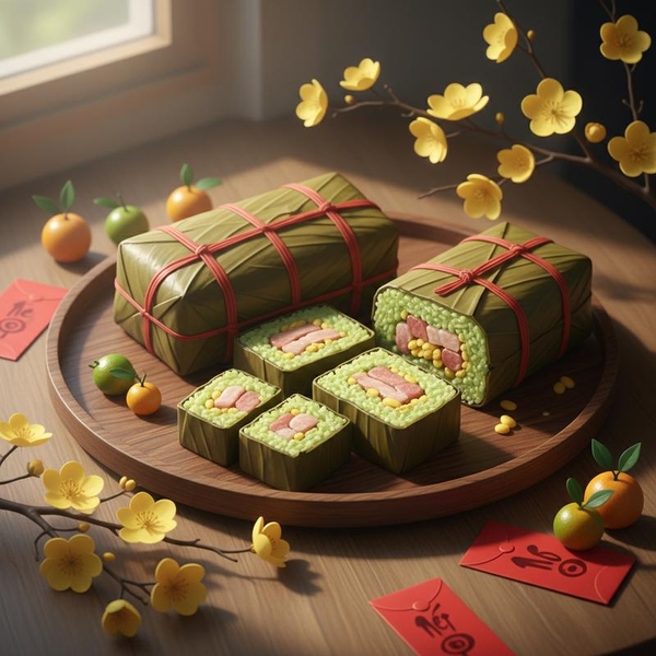 Bí Quyết Bảo Quản Bánh Chưng: Đã Cắt và Chưa Cắt Bao Lâu?