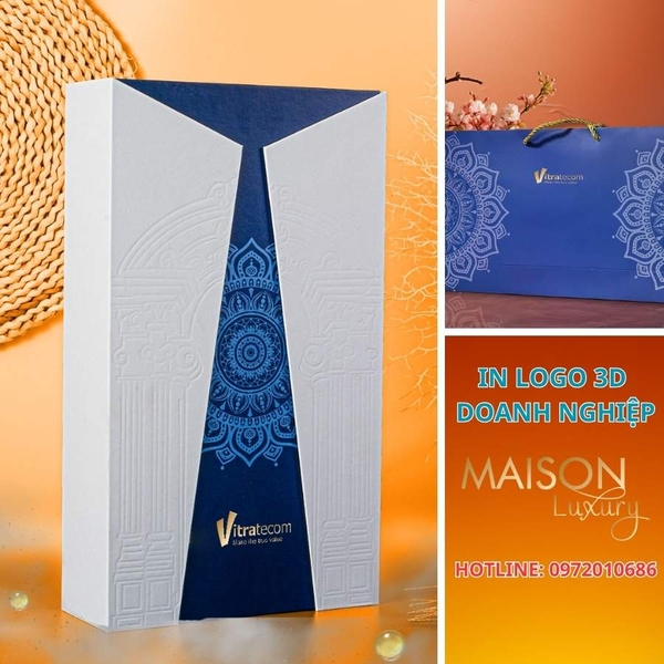 In Logo Doanh Nghiệp Lên Hộp Quà Tết Tại Thành Phố Hồ Chí Minh - Maison Luxury