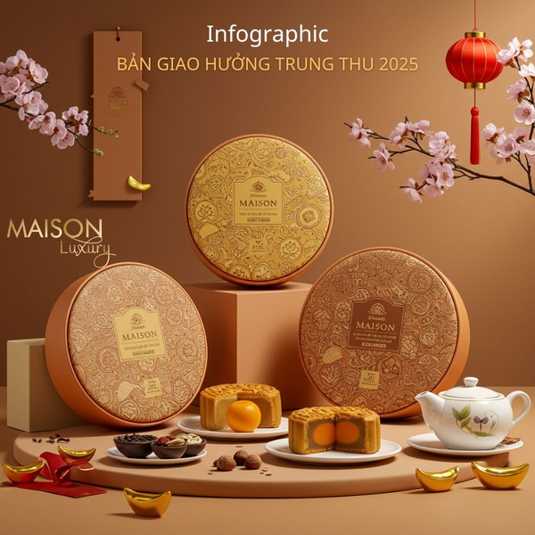Infographic: Phân Tích Bộ Sưu Tập Bánh Trung Thu Maison Luxury 2025