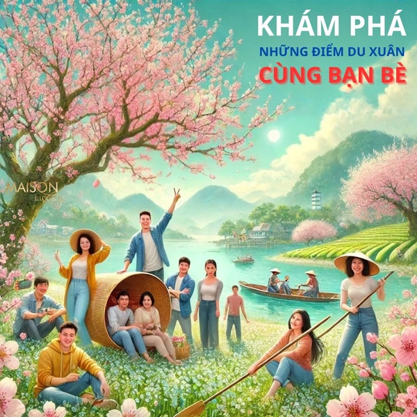 Khám Phá Những Điểm Du Xuân Tuyệt Vời Cùng Bạn Bè