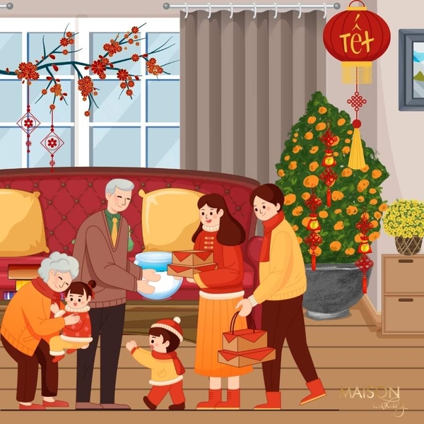 Quà Tết Cho Người Thân: Lựa Chọn Ý Nghĩa Cho Mùa Xuân An Khang