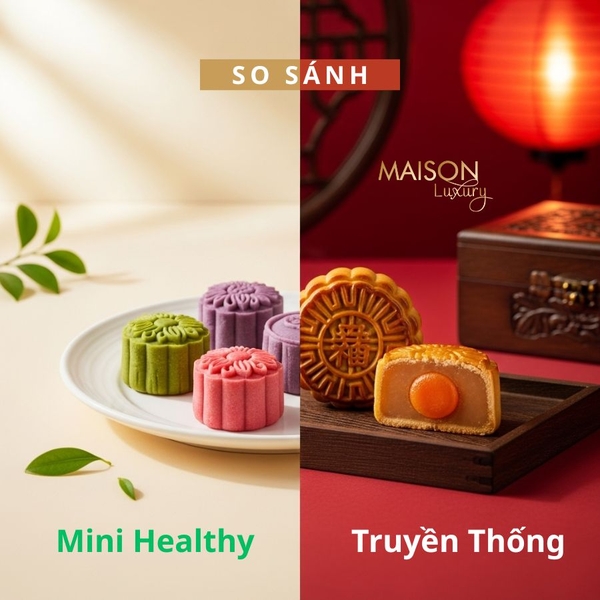Bánh Trung Thu Mini Healthy và Truyền Thống: Lựa Chọn Nào Cho Bạn?