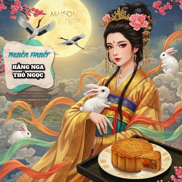 Sự tích Hằng Nga và Thỏ Ngọc – Truyền thuyết Trung Thu kỳ ảo