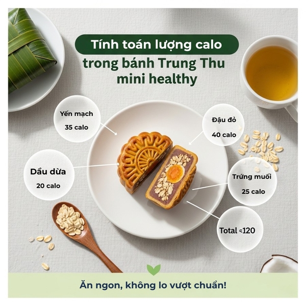 Lượng Calo Trong Bánh Trung Thu Mini Healthy: Cẩm Nang Chi Tiết